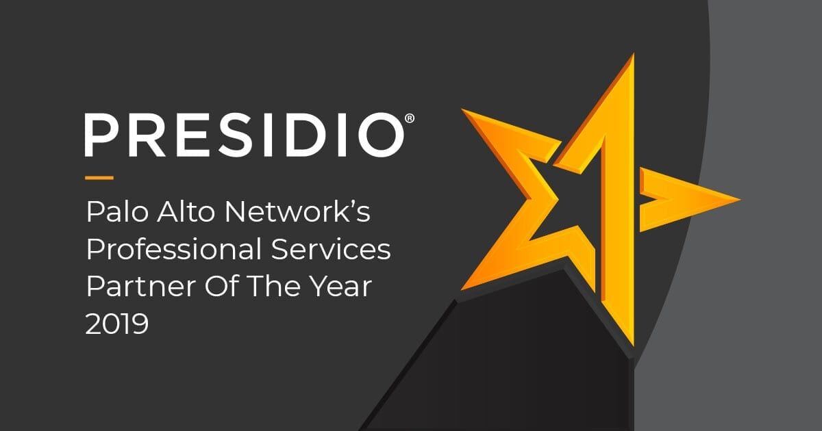 Palo Alto Network's Professional Services Partner of the Year