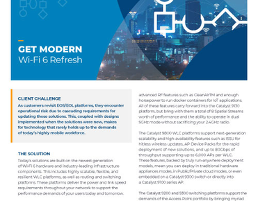 Get Modern Wi-Fi 6 Refresh