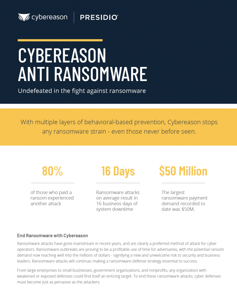 Cybereason Anti Ransomware