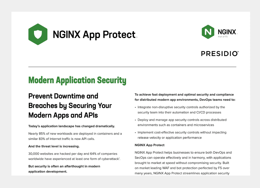 NGINX App Protect