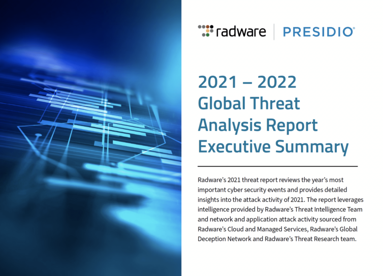 2021 – 2022 Global Threat Analysis Report Executive Summary
