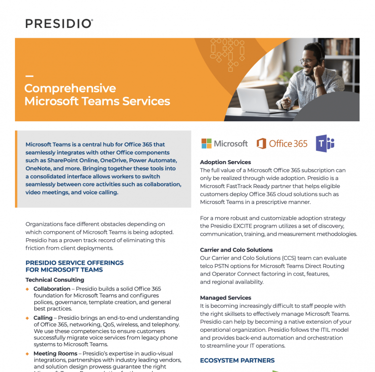 Comprehensive Microsoft Teams Services