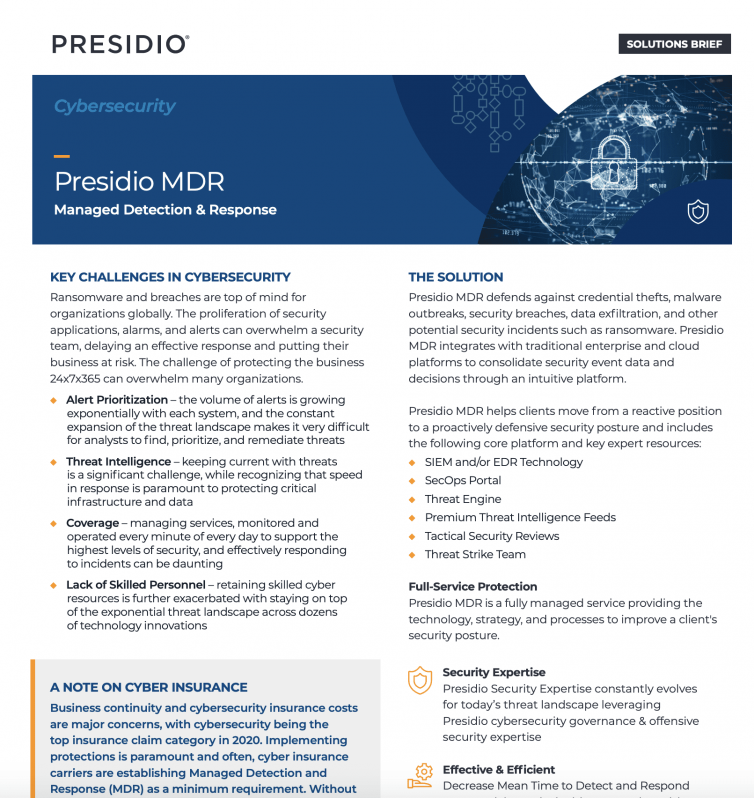 Managed Detection and Response