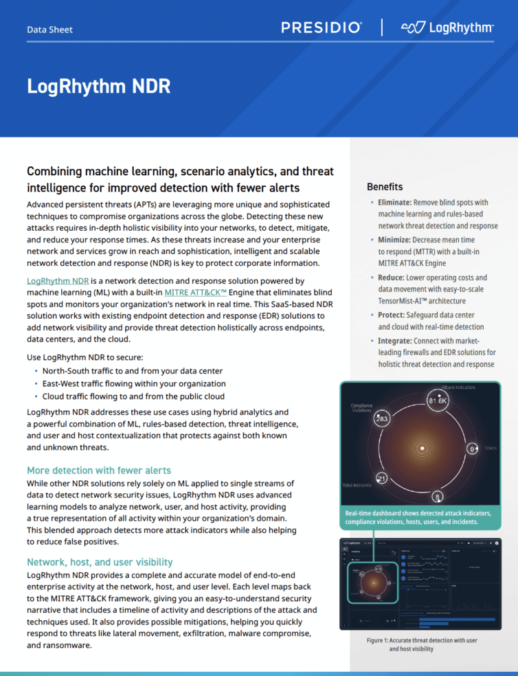 LogRhythm NDR