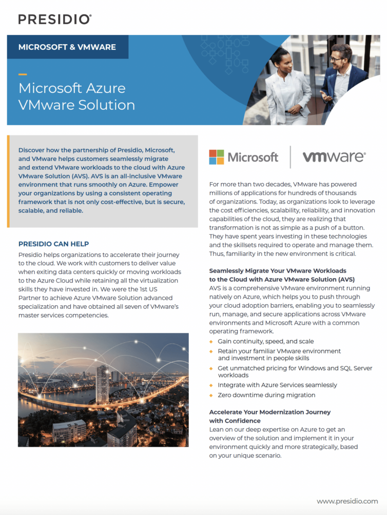 Microsoft Azure VMware Solution