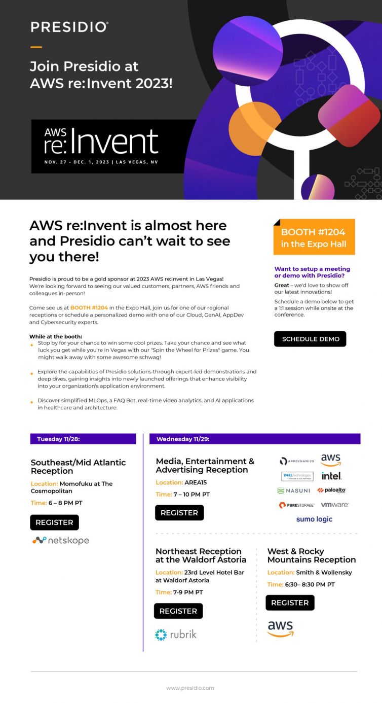 Presidio re:Invent Overview