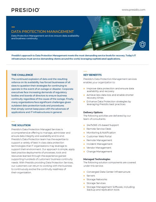 Data Protection Management