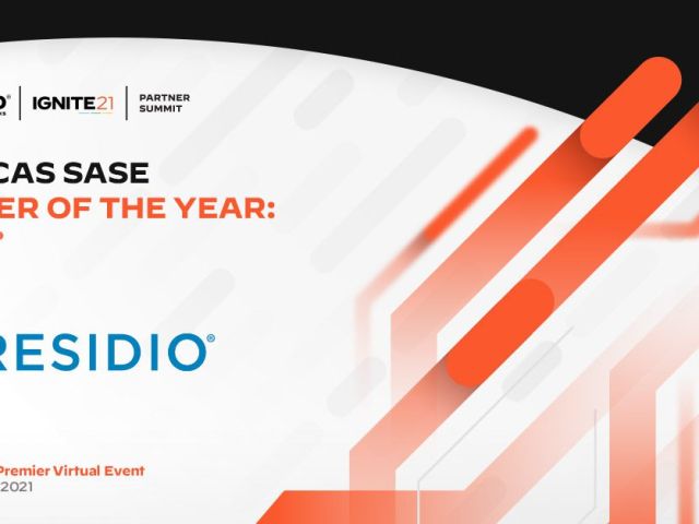 Palo Alto Networks Partner of the year Award