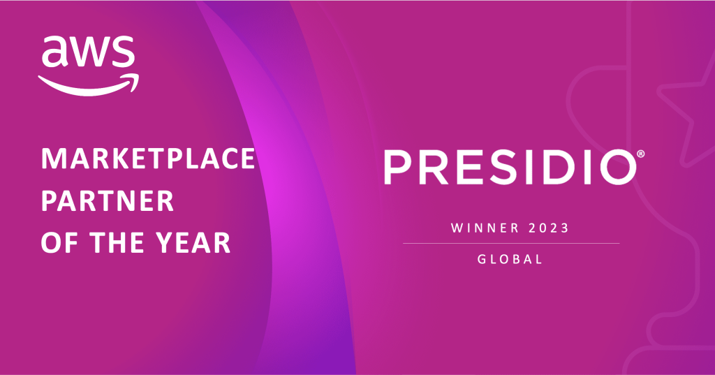 Global – AWS Marketplace Partner of the Year!