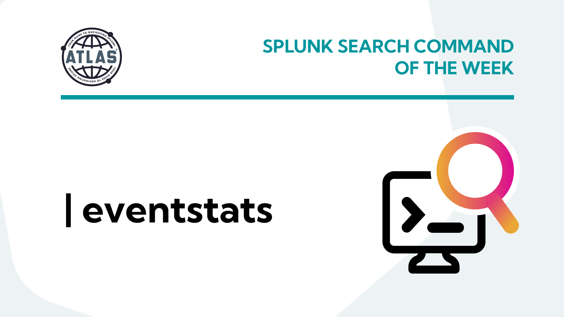 Using the eventstats Command