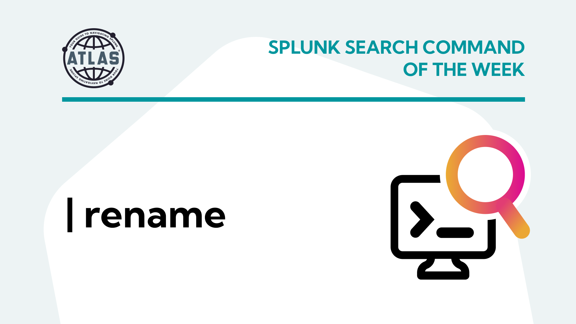 Using the rename Command