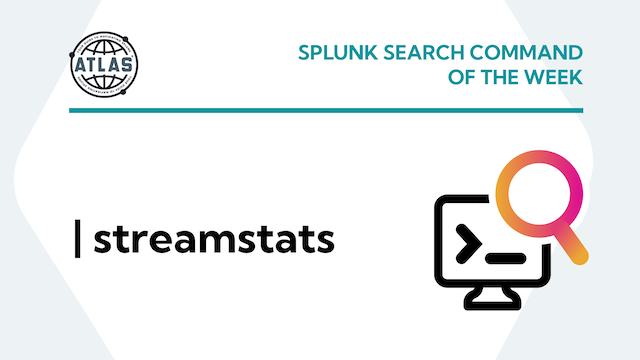 Using the streamstats Command