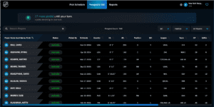 Prospect List Screen Shot (1)