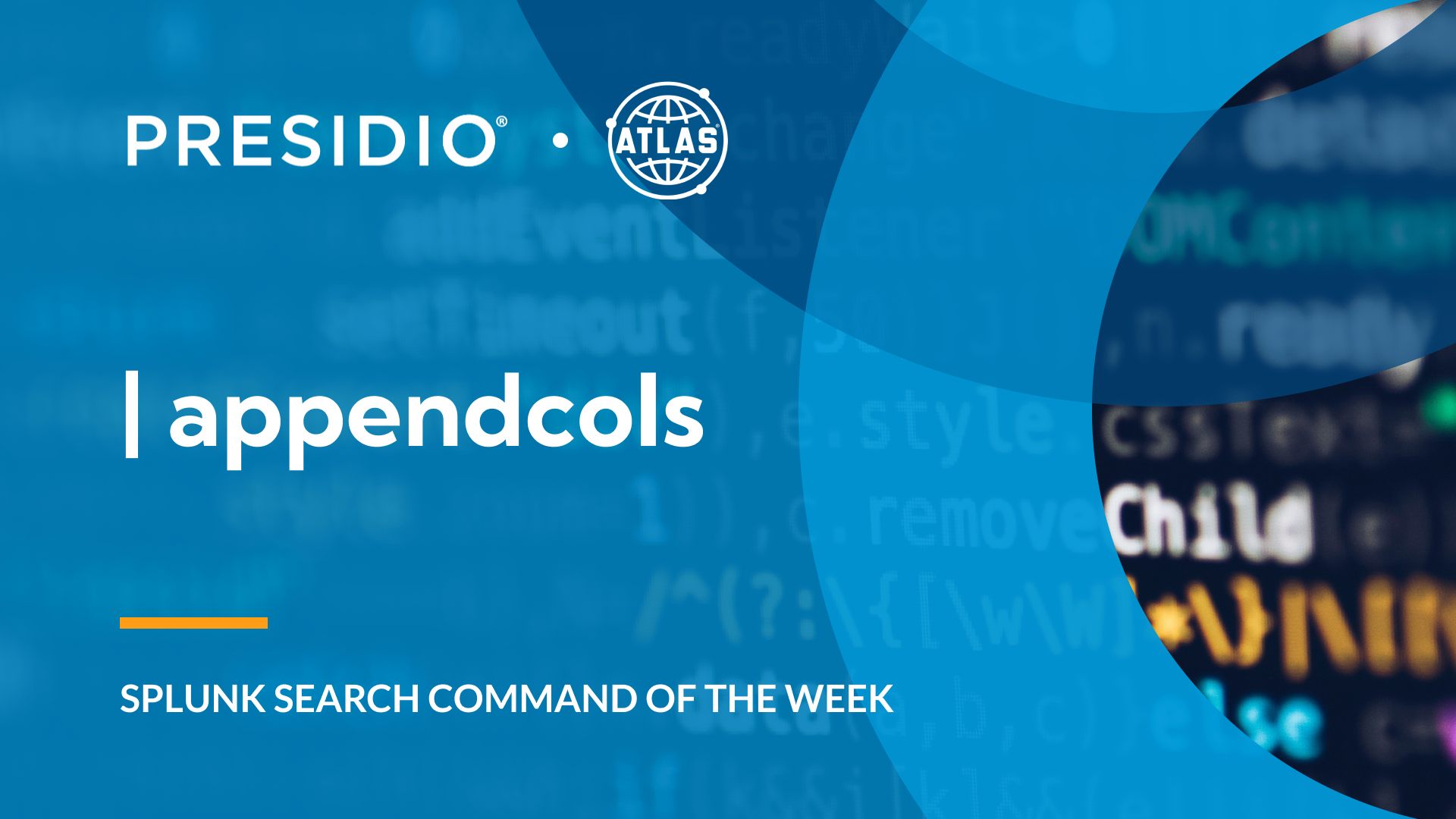 Using the appendcols Command