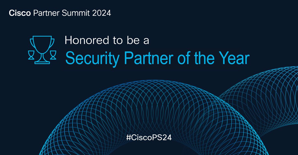 Presidio Recognized as Global Marketing Partner of the Year at Cisco Partner Summit 2024.