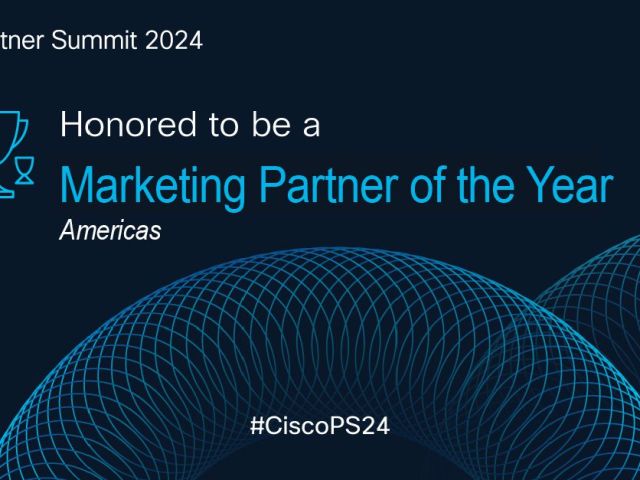 Cisco Marketing Partner of the Year - Americas 2024