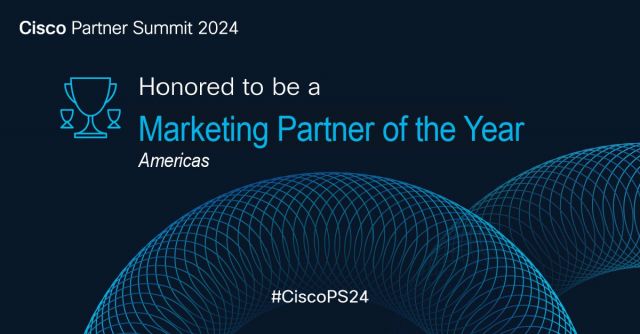 Cisco Marketing Partner of the Year - Americas 2024