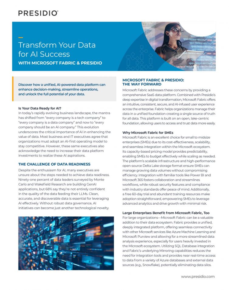 Transform Your Data for AI Success