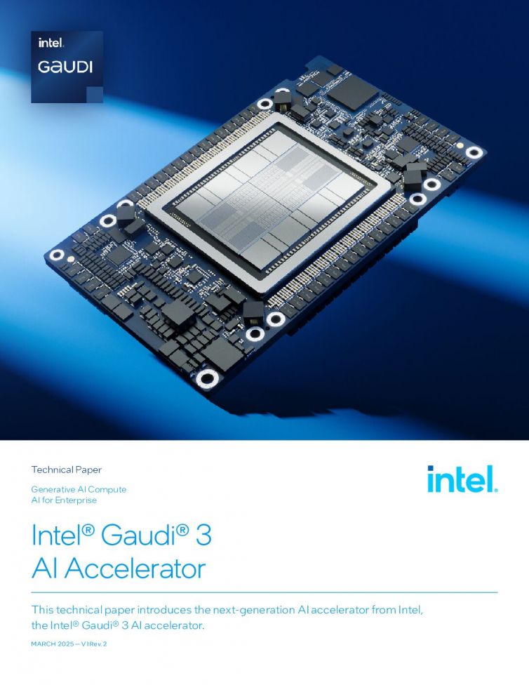 Intel® Gaudi® 3 AI Accelerator White Paper