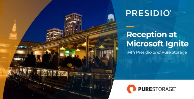 Presidio & Pure Storage Reception at Microsoft Ignite