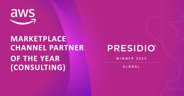 Presidio Named Winner of 2025 AWS Marketplace Channel Partner of the Year Award