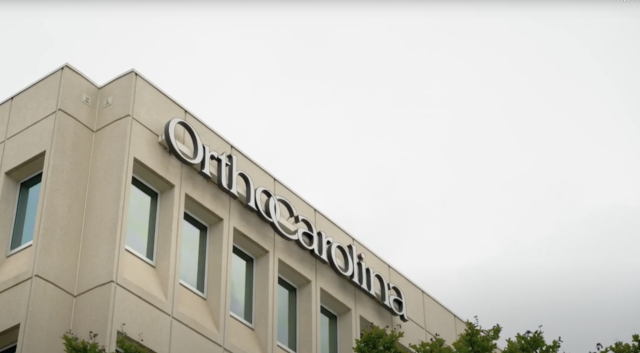 OrthoCarolina's headquarter building