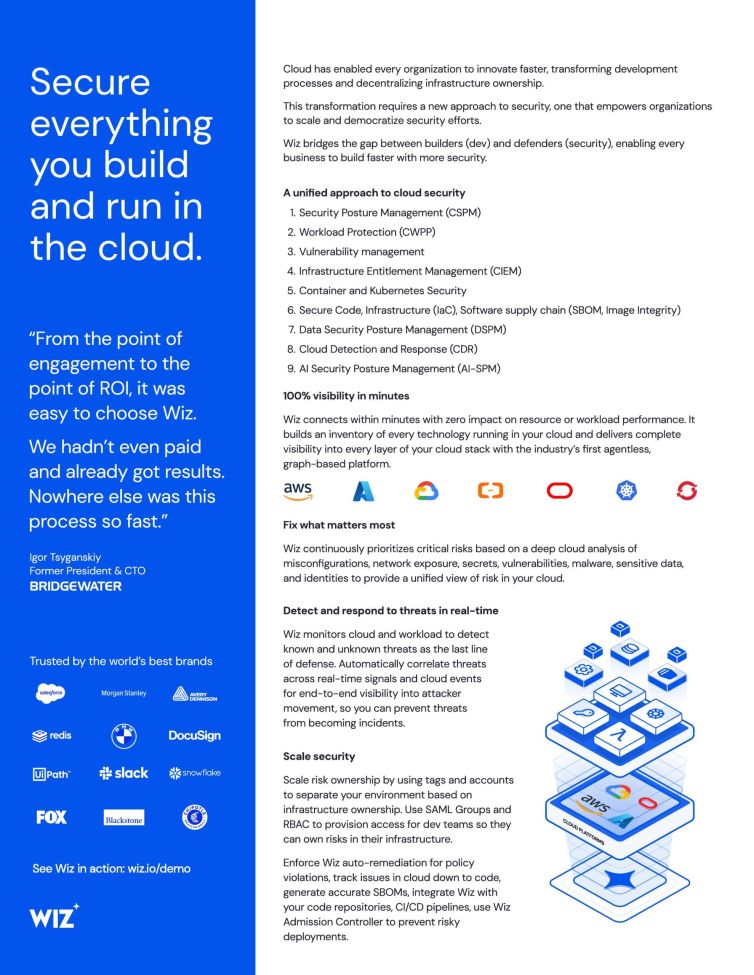 Protect everything you build and run in the cloud