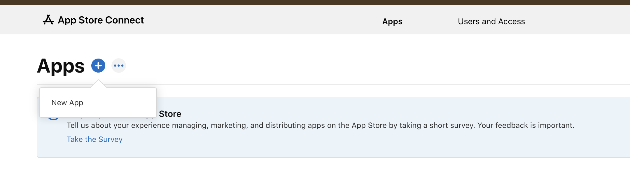Creation of app in XCode Cloud console