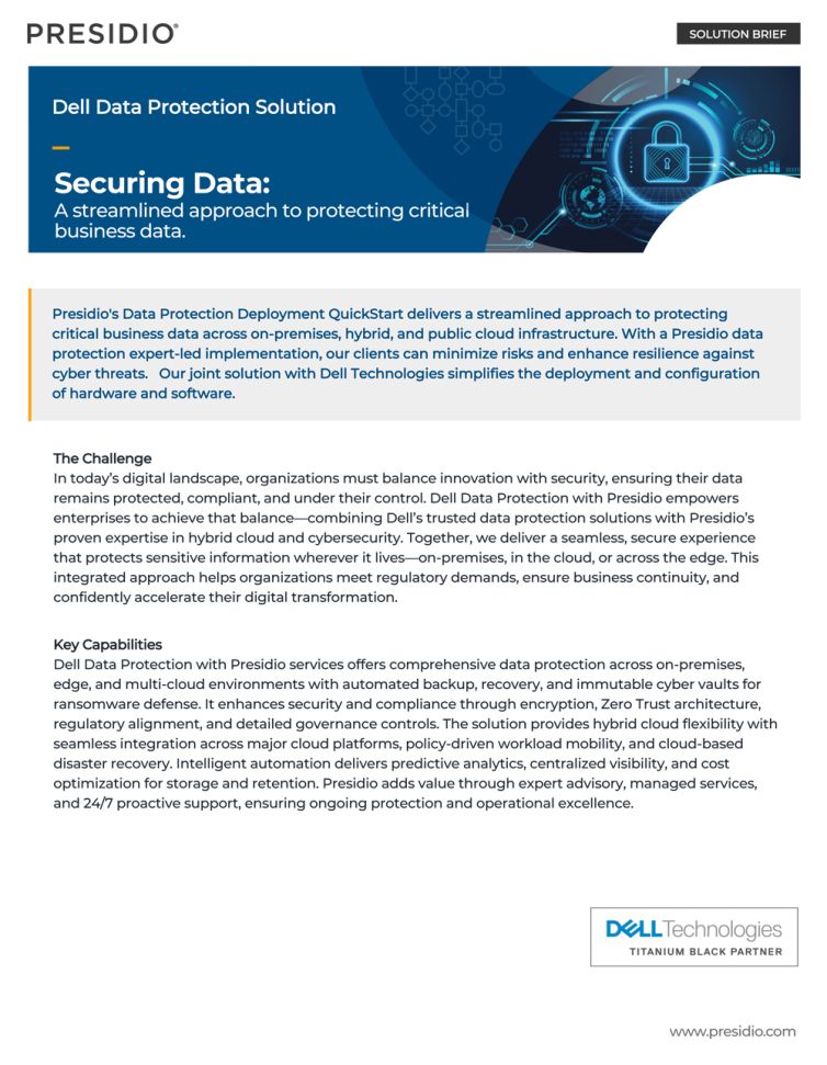 Dell Data Protection Solution