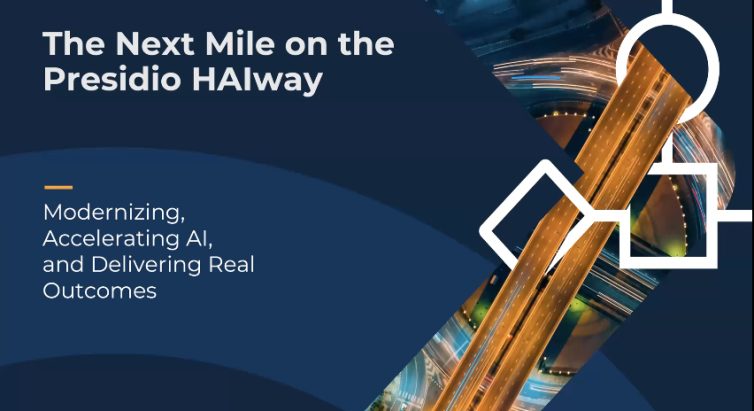 Modernizing, Accelerating AI, and Delivering Real Outcomes