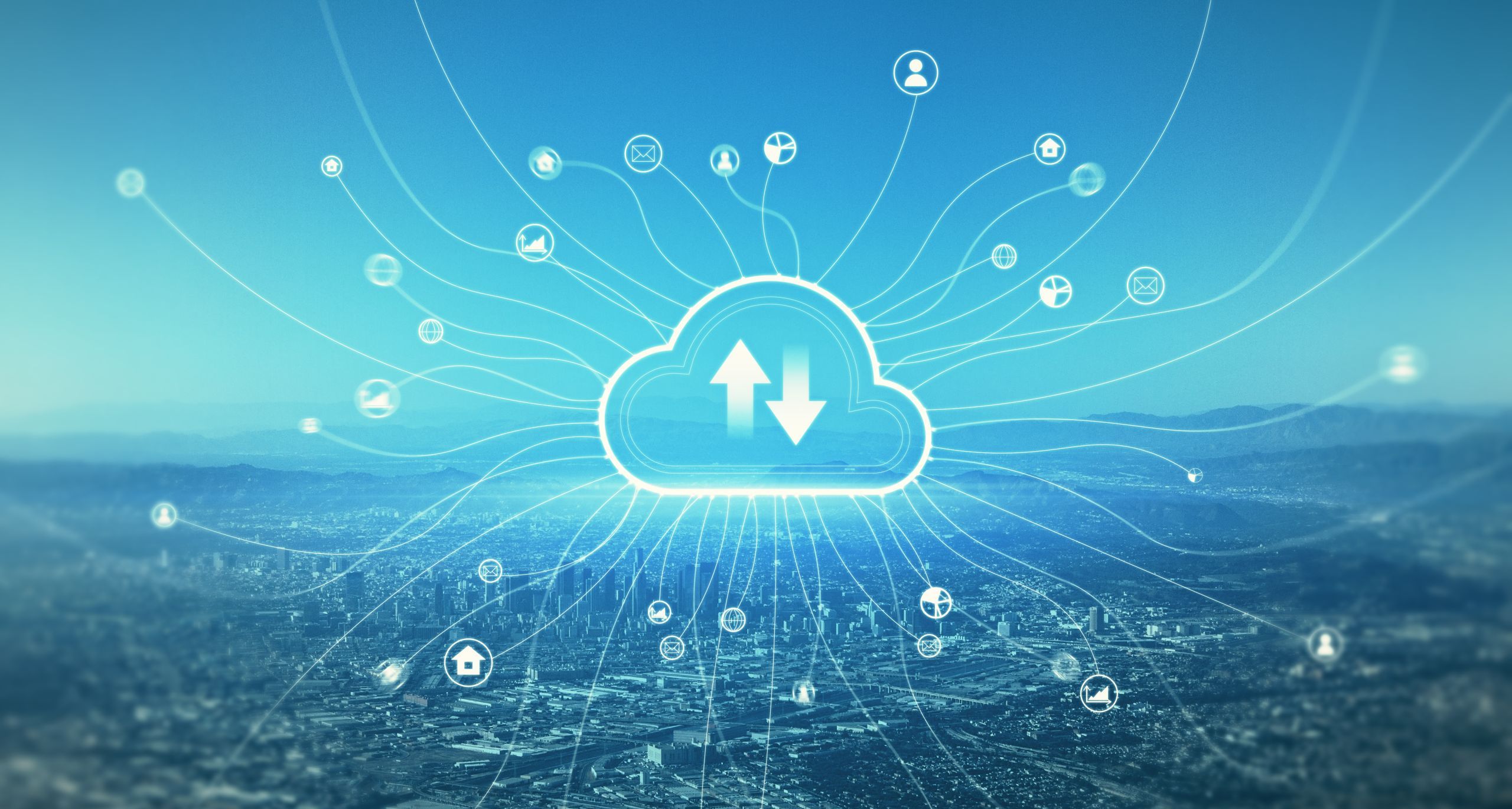 Abstract representation of cloud operations