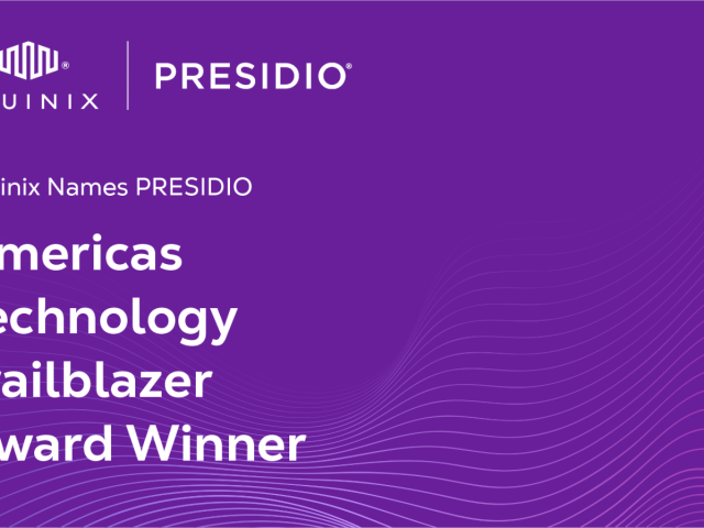 Presidio is proud to be recognized by Equinix as a recipient of the 2025 Equinix Partner Award for AMER Technology Trailblazer.