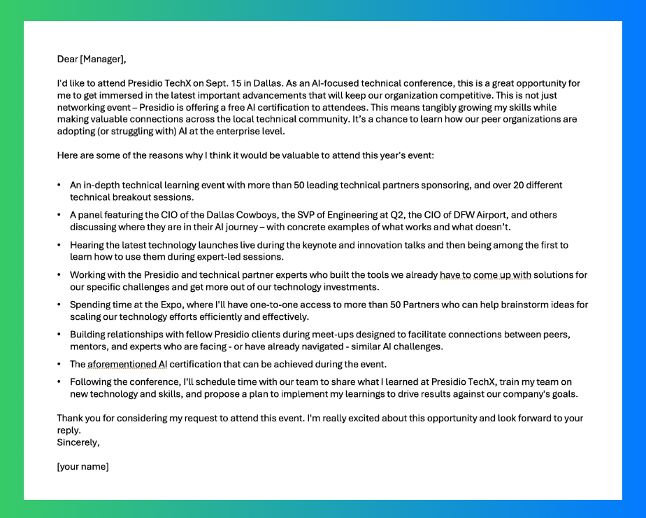 Email Template