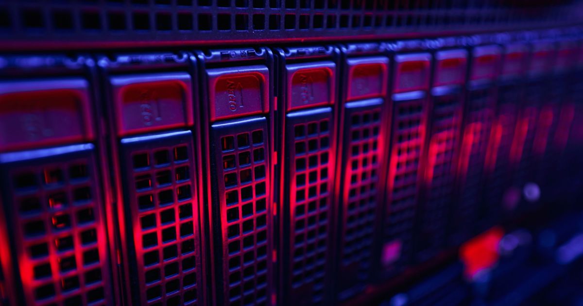 Data storage hardware equipment in co-location facility