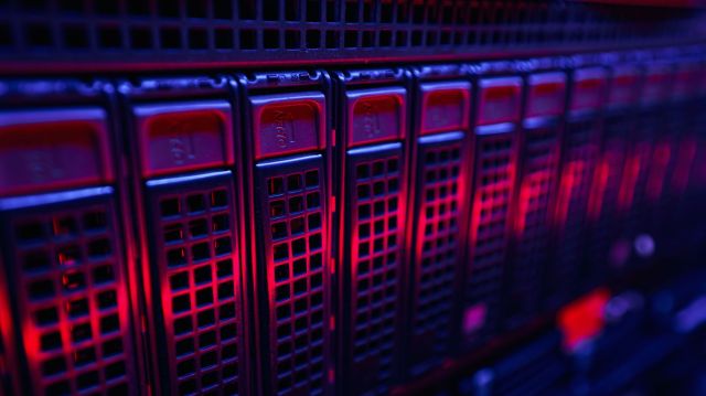 Data storage hardware equipment in co-location facility