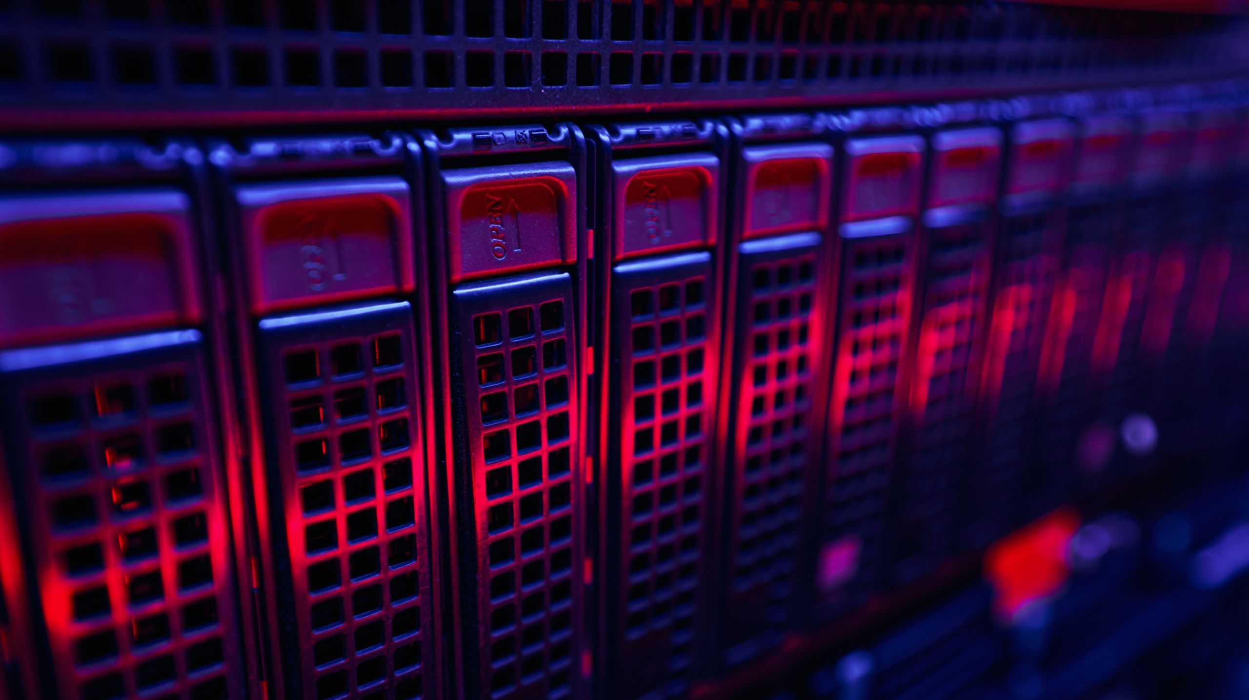 Data storage hardware equipment in co-location facility
