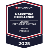 BROADCOM PARTNER OF THE YEAR AWARD WINNER Presidio