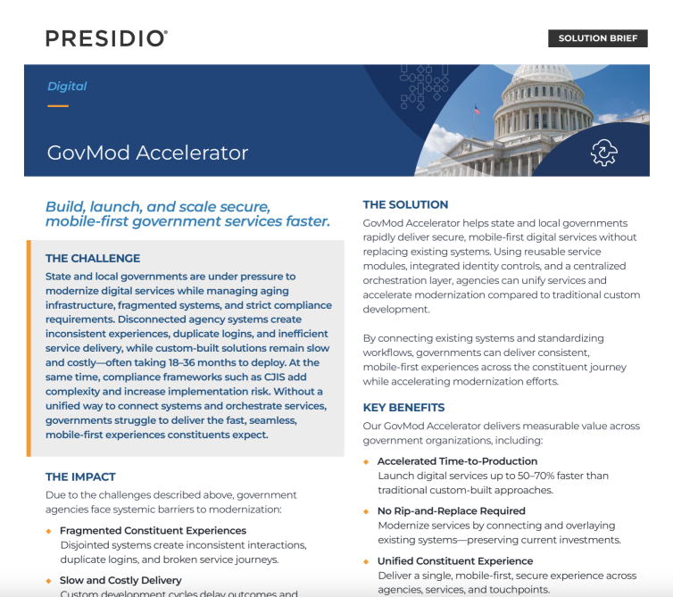GovMod Accelerator