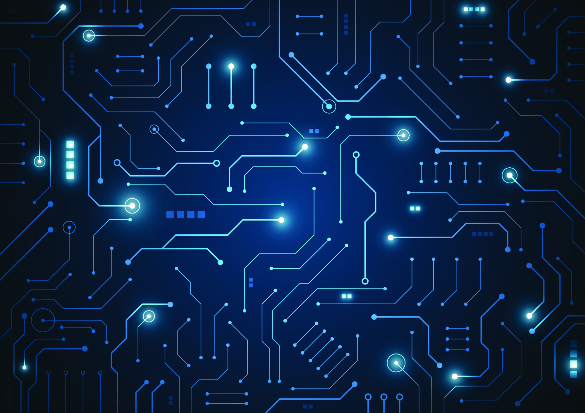 Blog background blue data
