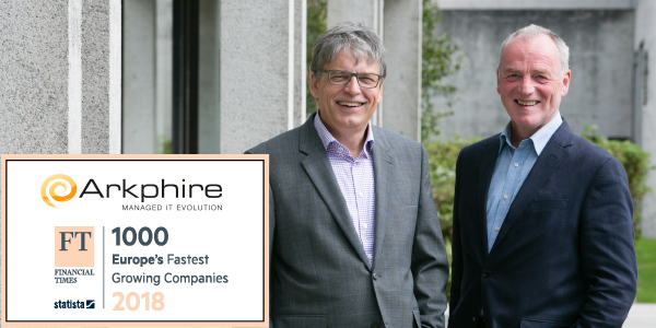 Arkphire named as a FT1000 Fastest Growing Company