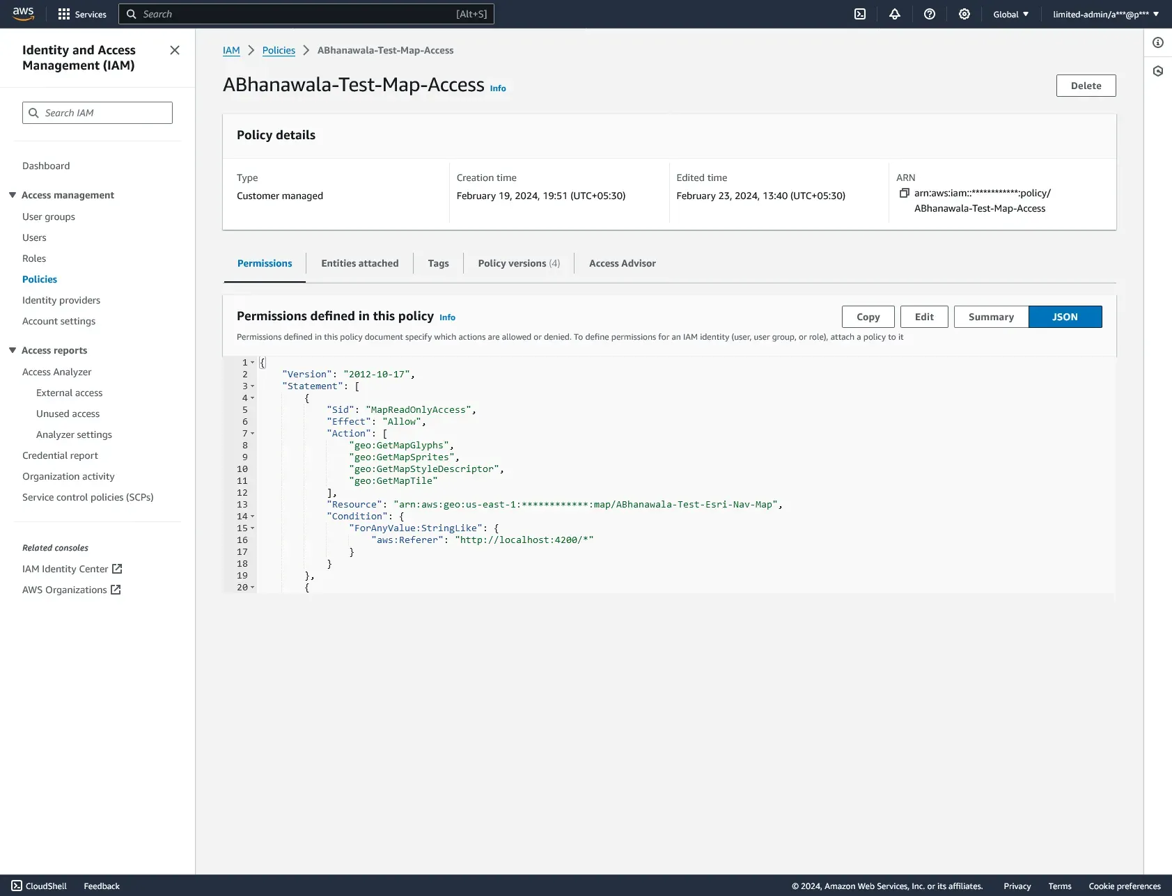[Example] IAM Policy