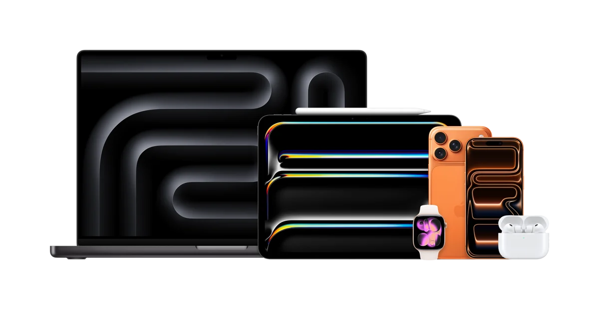 Multi ProductMacBookPro16 iniPadPro11 inApplePencilProAppleWatchSeries11iPhone17ProMaxiPhone17ProAirPodsPro3ScreenUSEN