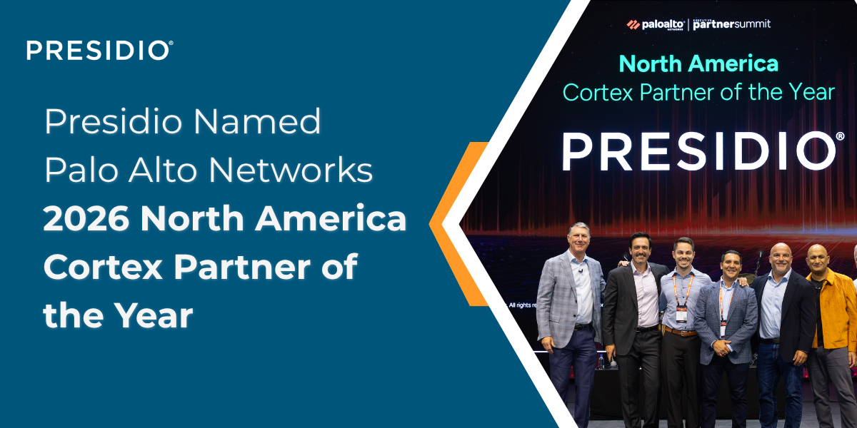 Presidio Named Palo Alto Networks 2026 North America Cortex Partner of the Year