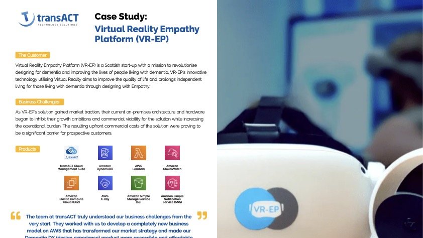 case study VR EP