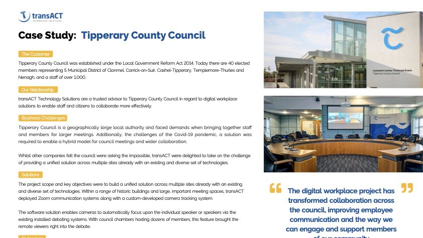 case study tipperary