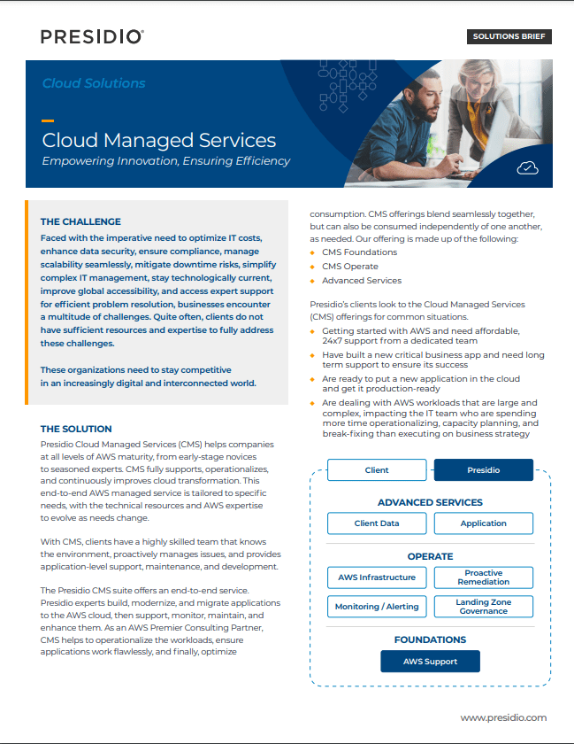 cloud managed services empowering innovation ensuring efficiency