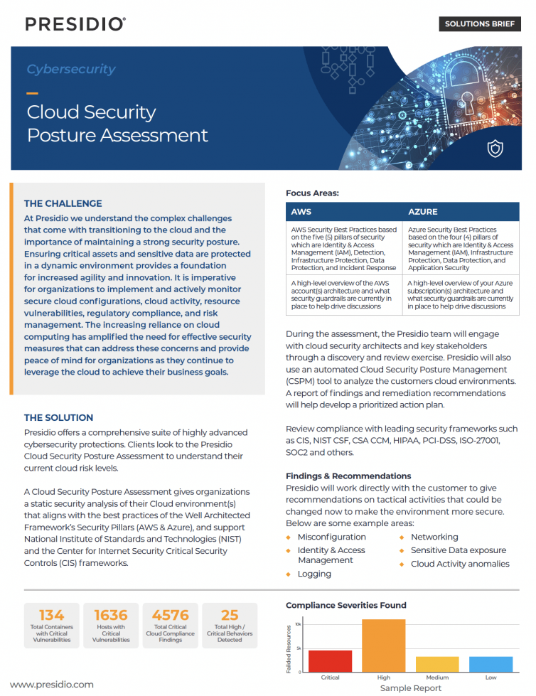 cloud security posture assessment