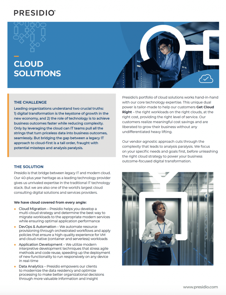 cloud solutions