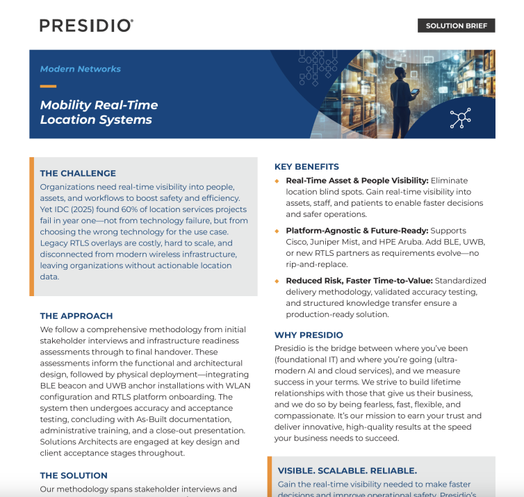 Mobility Real-Time Location Systems