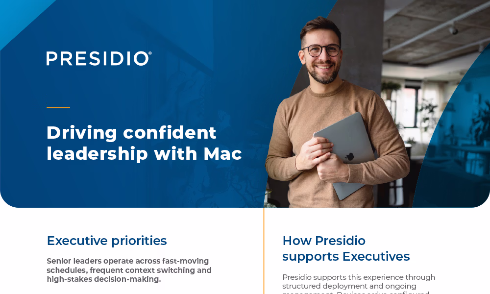 Lead with clarity Executive story